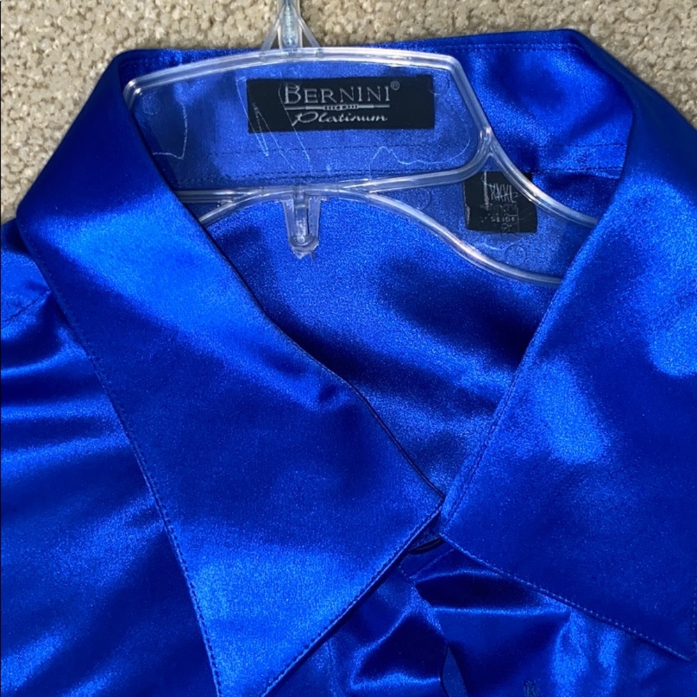 bernini platinum men’s XXXL dress shirt